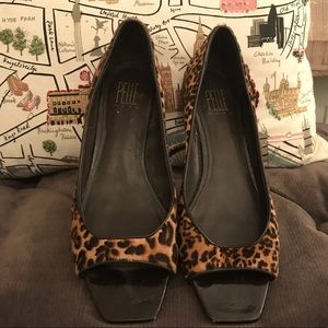 Leopard Pelle Moda Heels SOLD